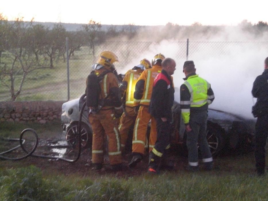 Accidente en la carretera vieja de Sineu