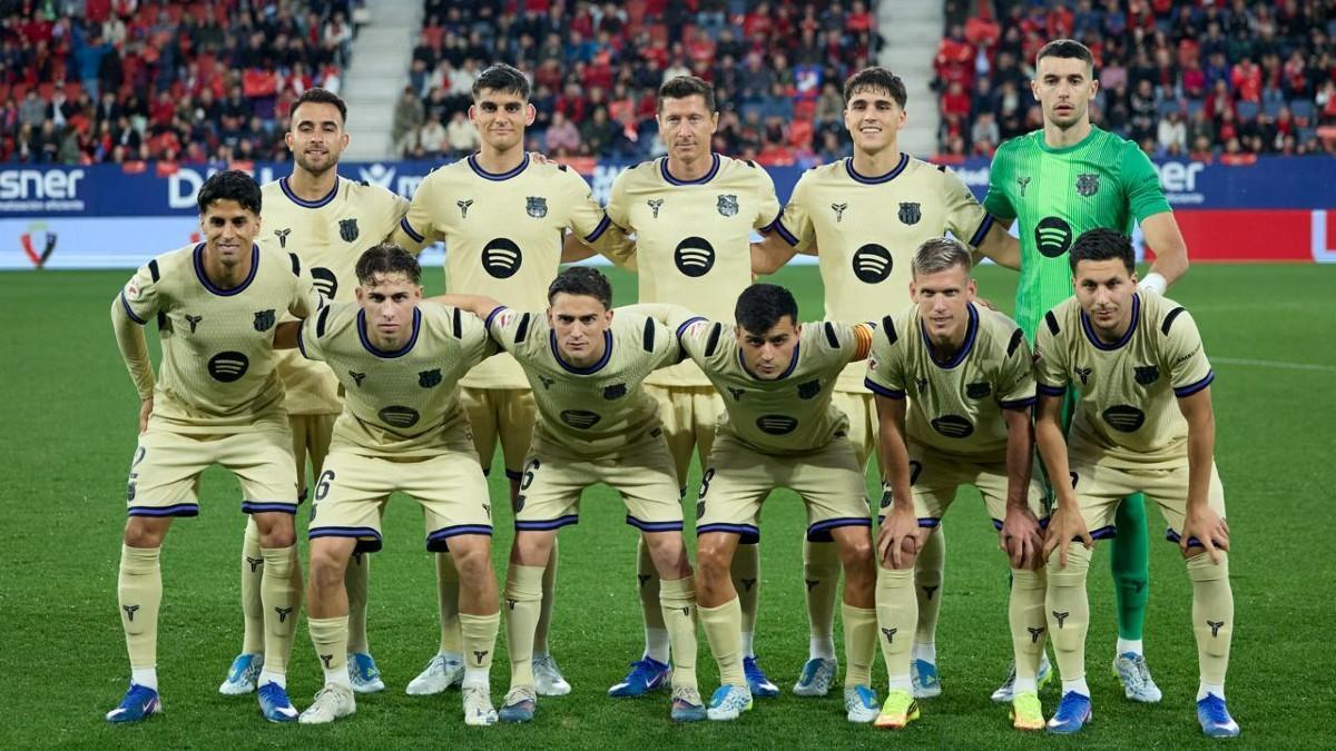 El El 1x1 del Barça ante Osasuna al descanso