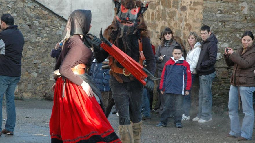 Riofrío de Aliste pide la declaración de los Cencerrones y Diablos como Fiesta de Interés Regional