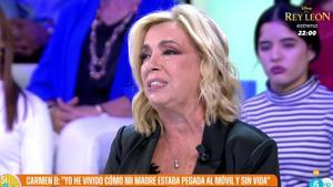 Sandra Barneda paraliza la emisión de Así es la vida mientras Carmen Borrego se derrumba en pleno directo