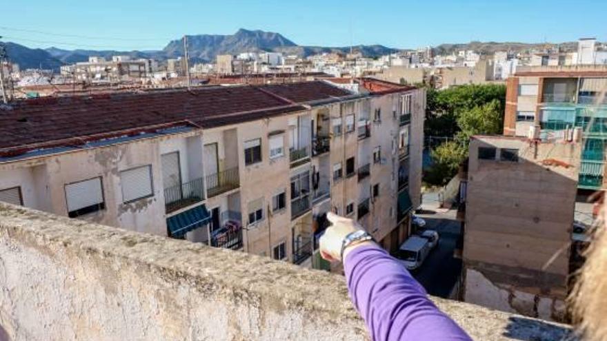 El barrio de Nueva Fraternidad sufre un exceso de edificabilidad.