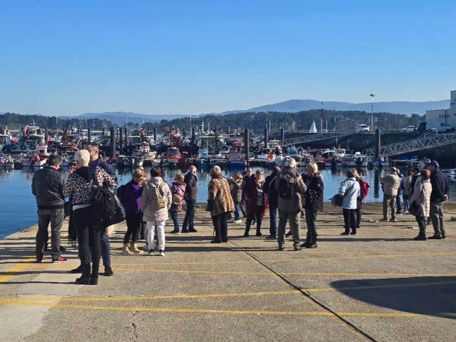 Así se despidió el año en el catamarán restaurante Fly Delfín, de Cruceros do Ulla Turimares.