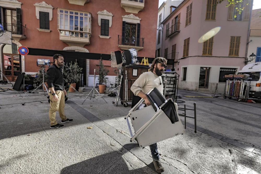 Rodajes en Palma, entre el beneficio económico y la protesta vecinal