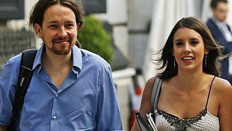 Pablo Iglesias e Irene Montero en una imagen de archivo