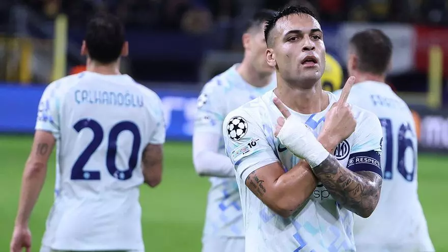 El gol de Lautaro Martínez ante el Union Saint-Gilloise