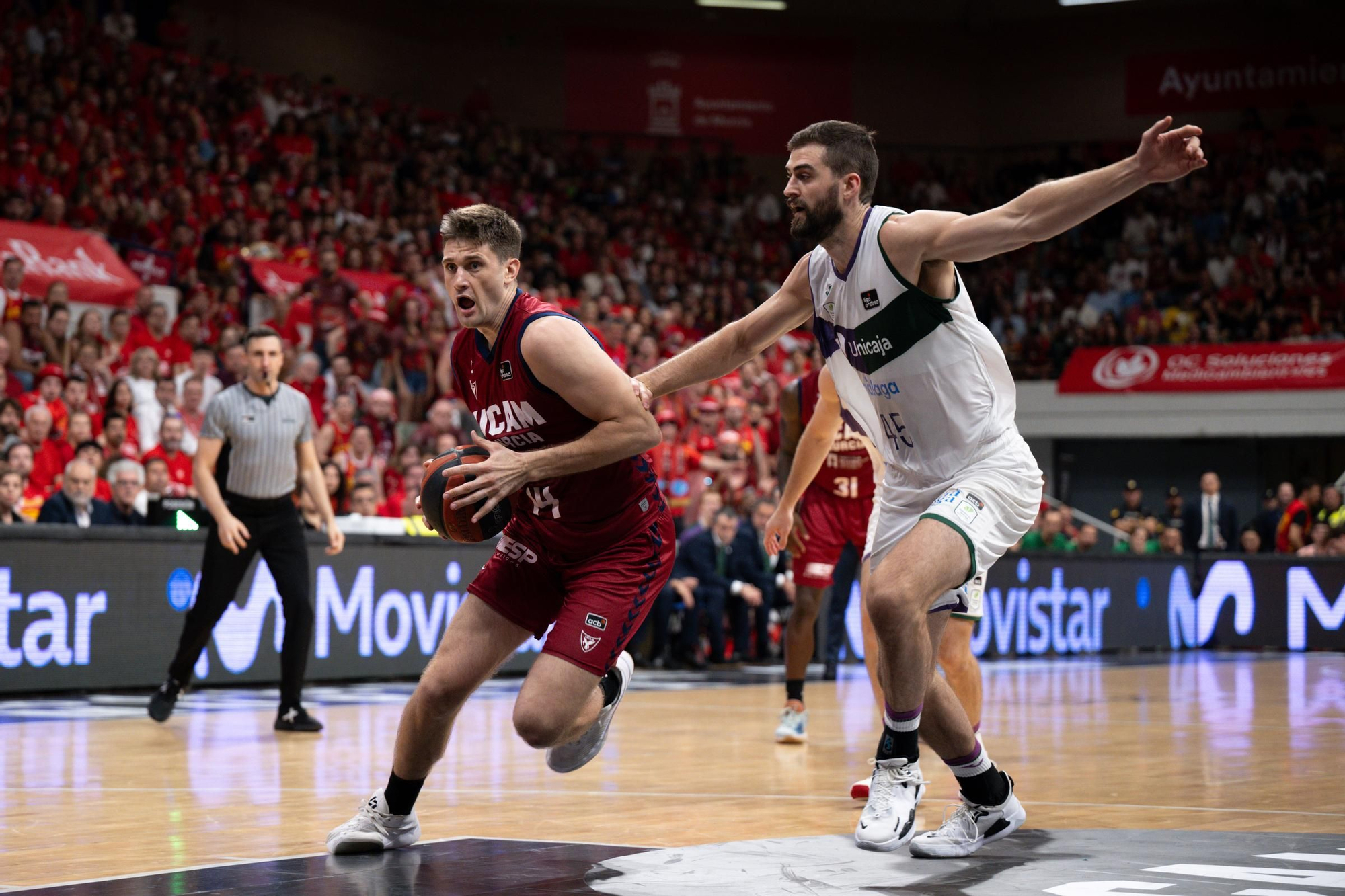 Fotos del tercer partido de semifinales de la Liga Endesa: UCAM Murcia - Unicaja