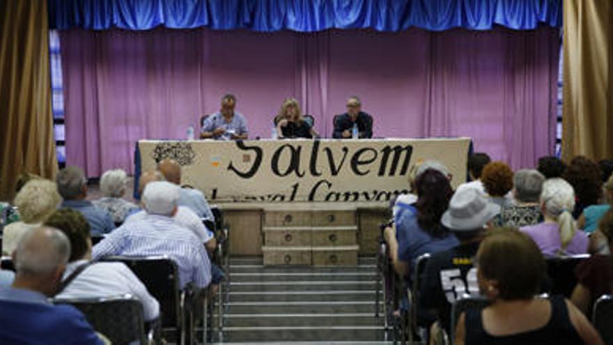 Un momento de la asamblea general.