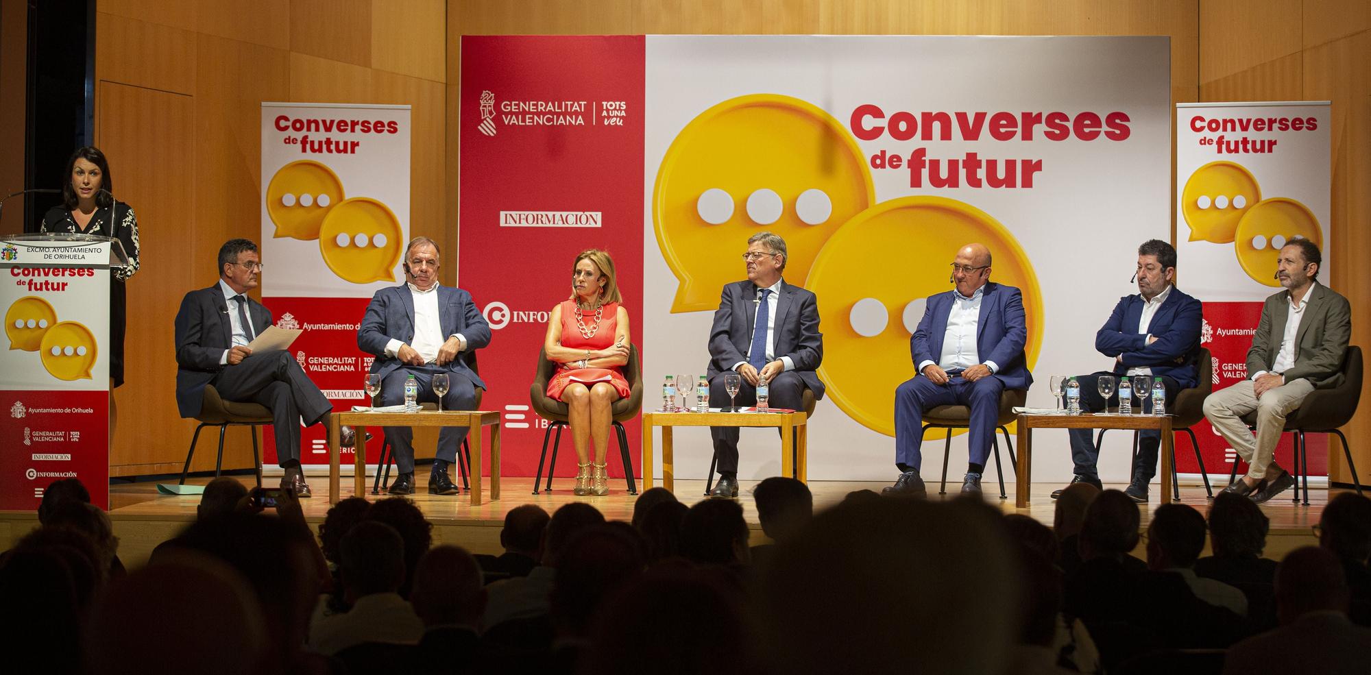 «Converses de futur» | Puig anuncia 343 millones del Gobierno en proyectos para prevenir inundaciones