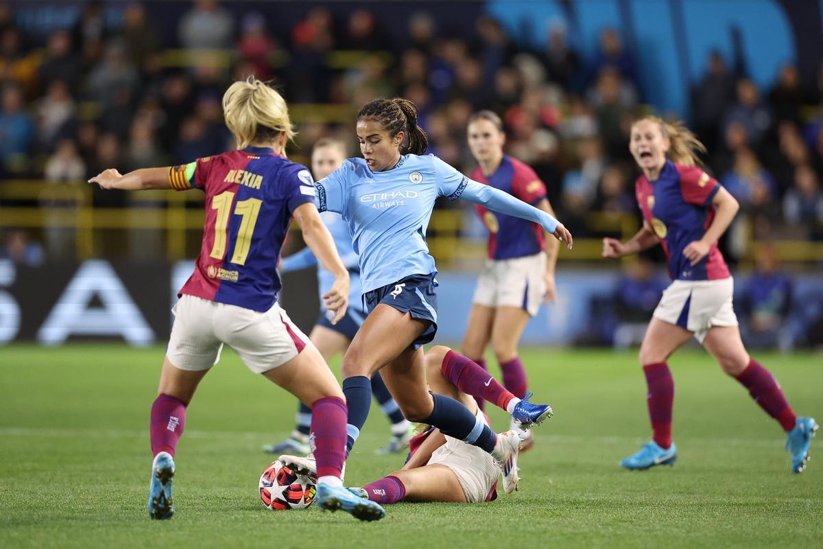 Derrota del Barça contra el Manchester City en el estreno en la Champions femenina 2024/25