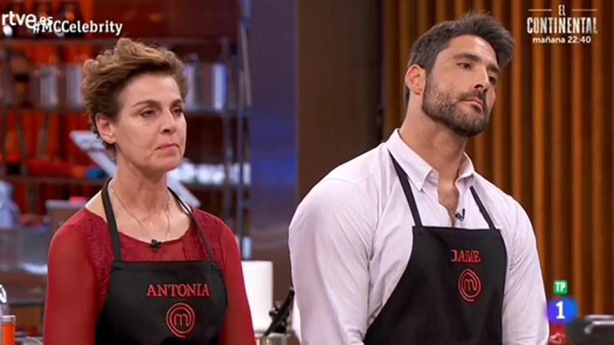 Antonia Dell&#039;Atte y Jaime Nava, expulsados del programa.