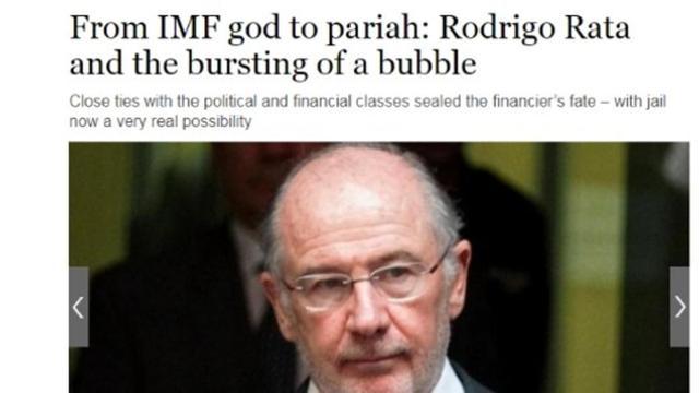 Errata en el titular en el Irish Times.