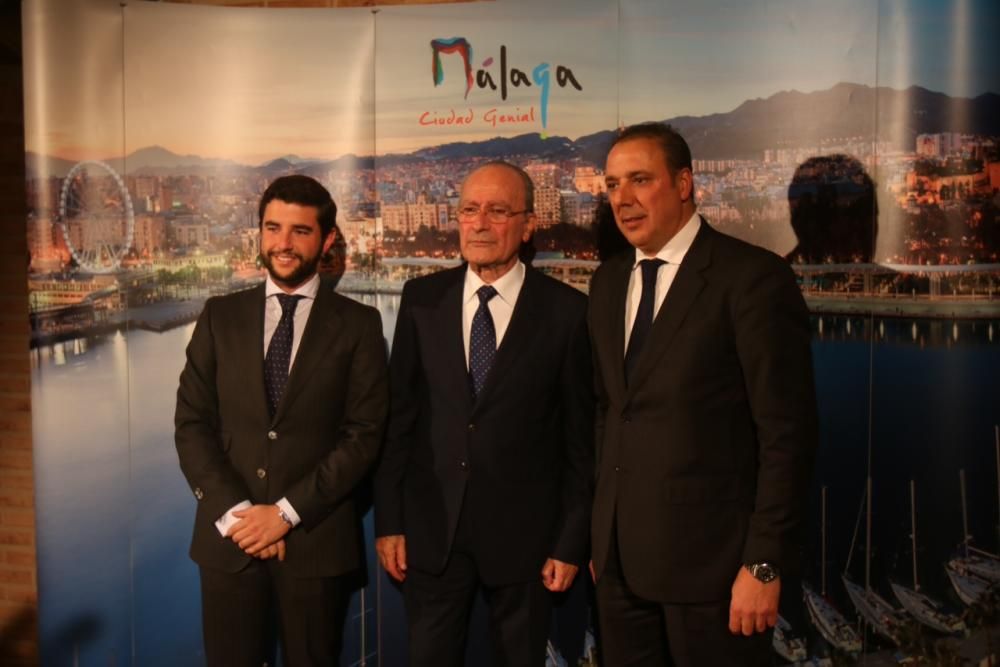 El Florida Retiro de Madrid acogió el acto de presentación de la oferta turística de la capital de la Costa del Sol, que estuvo precedido por un minuto de silencio en recuerdo de Antonio Garrido Moraga.