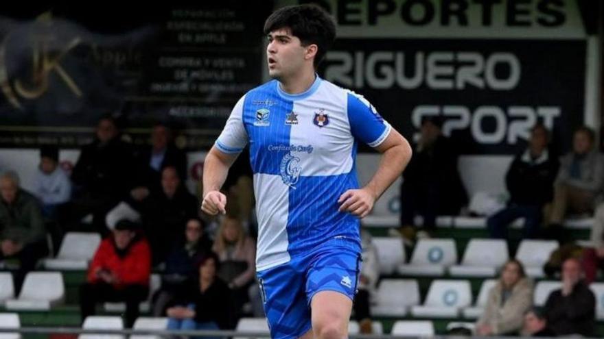 Diego González, durante un encuentro de la presente temporada.  | ADORACIÓN MANZANO