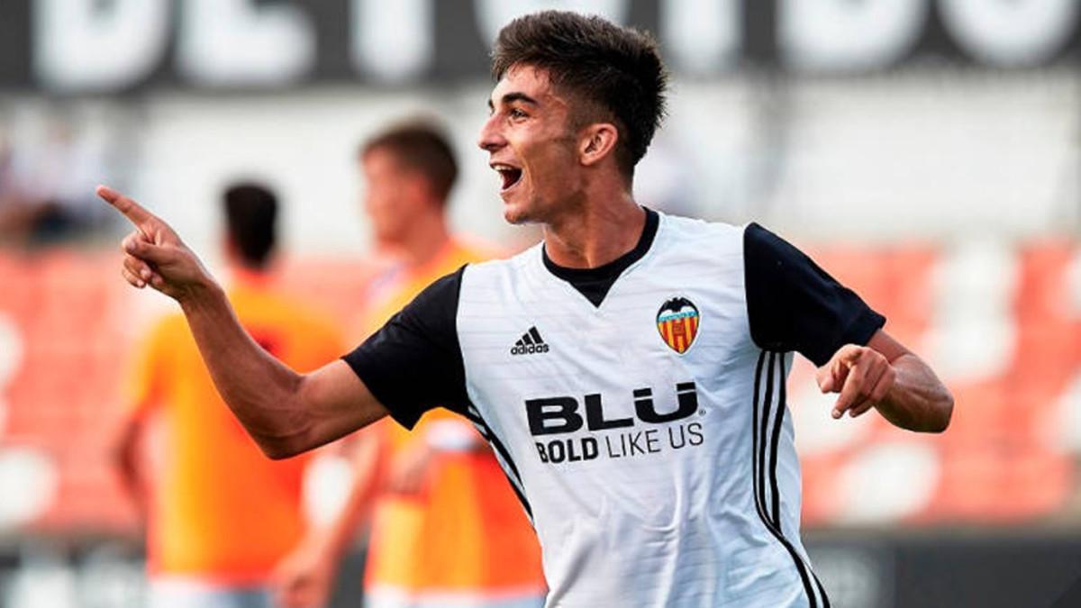 Ferran Torres, jugador de la cantera del Valencia FC