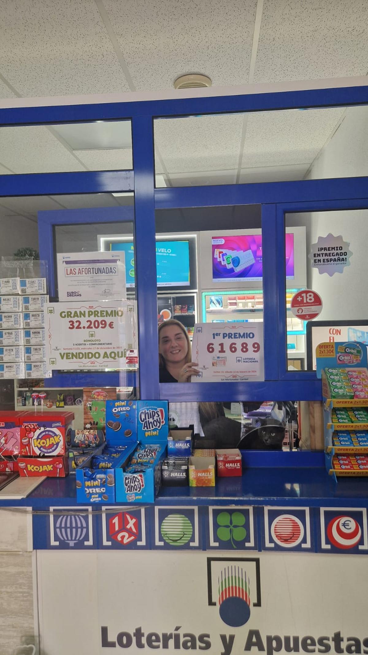 Décimo premiado de 130.000 euros