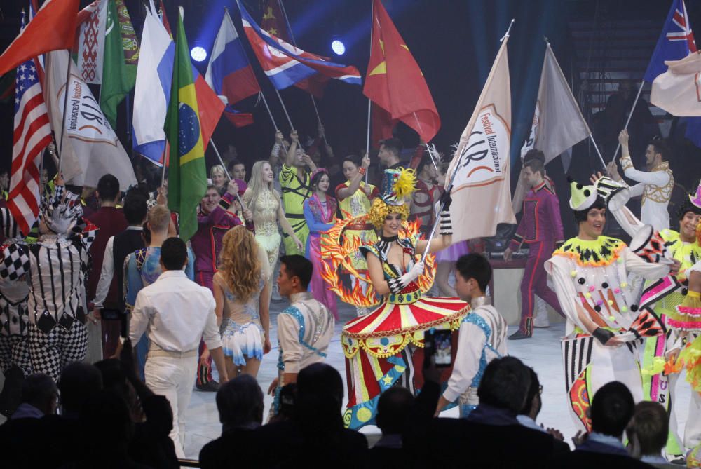 Espectacle Blau del Festival Internacional del Circ Elefant d''Or 2018