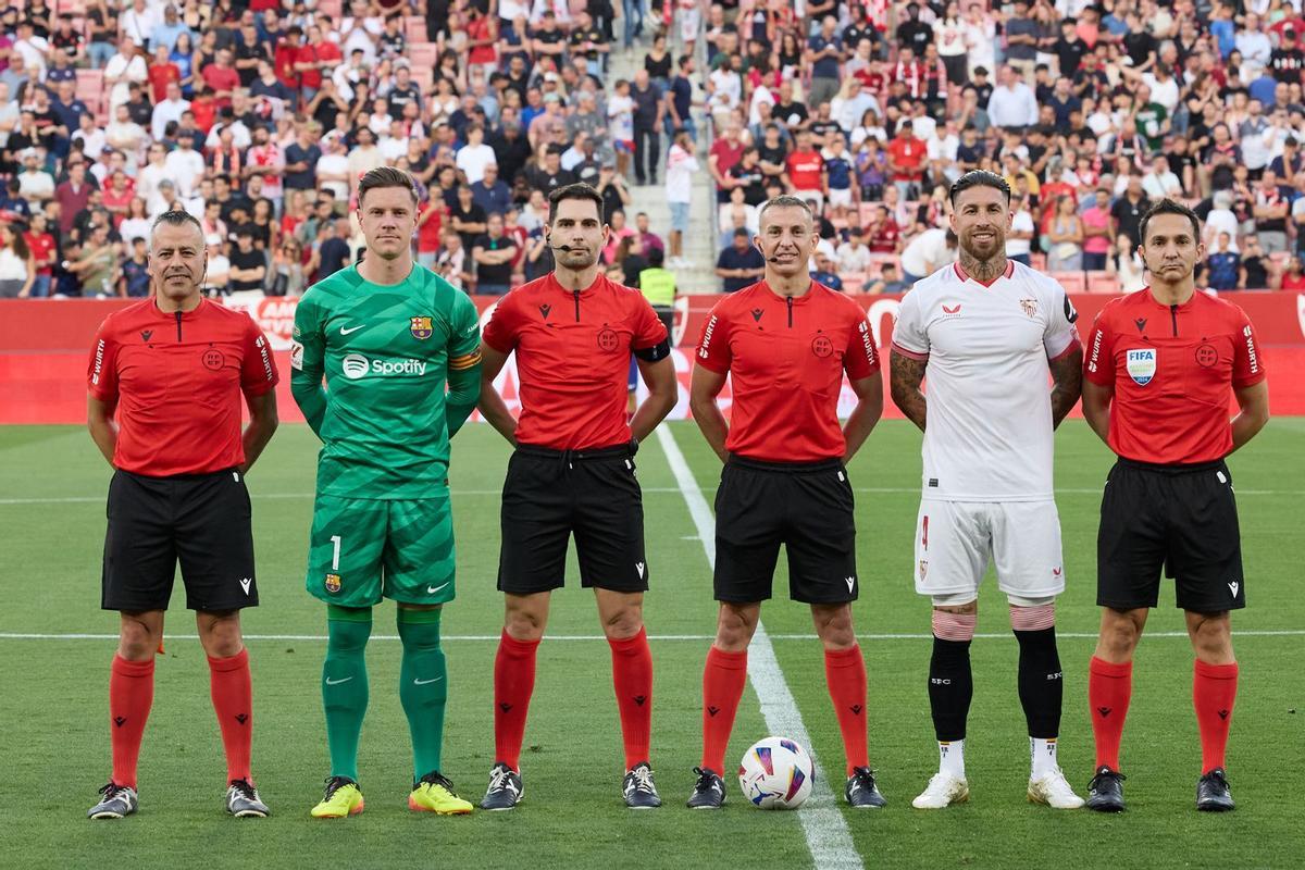Sevilla FC - FC Barcelona, el partido de la jornada 38 de LaLiga EA Sports, en imágenes.