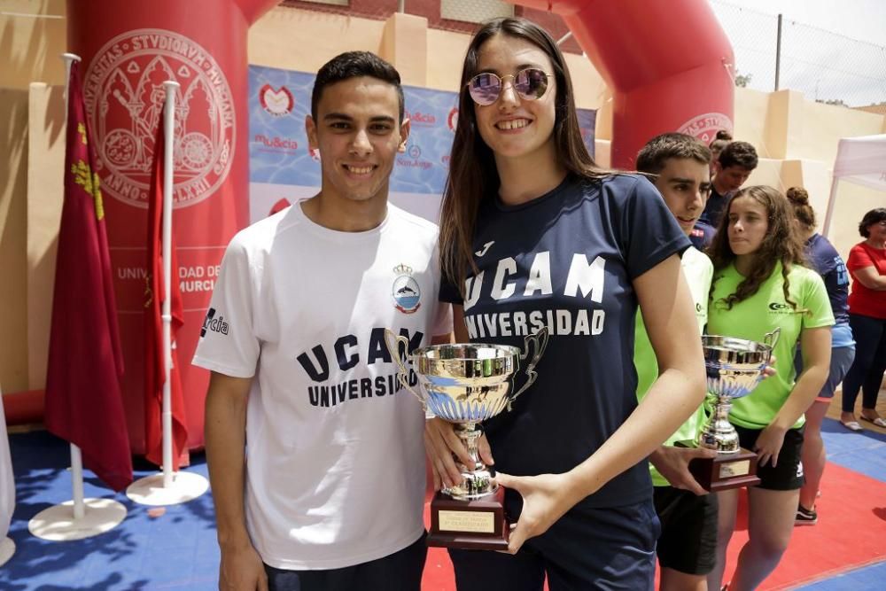 Campeonato de natación en Murcia Parque