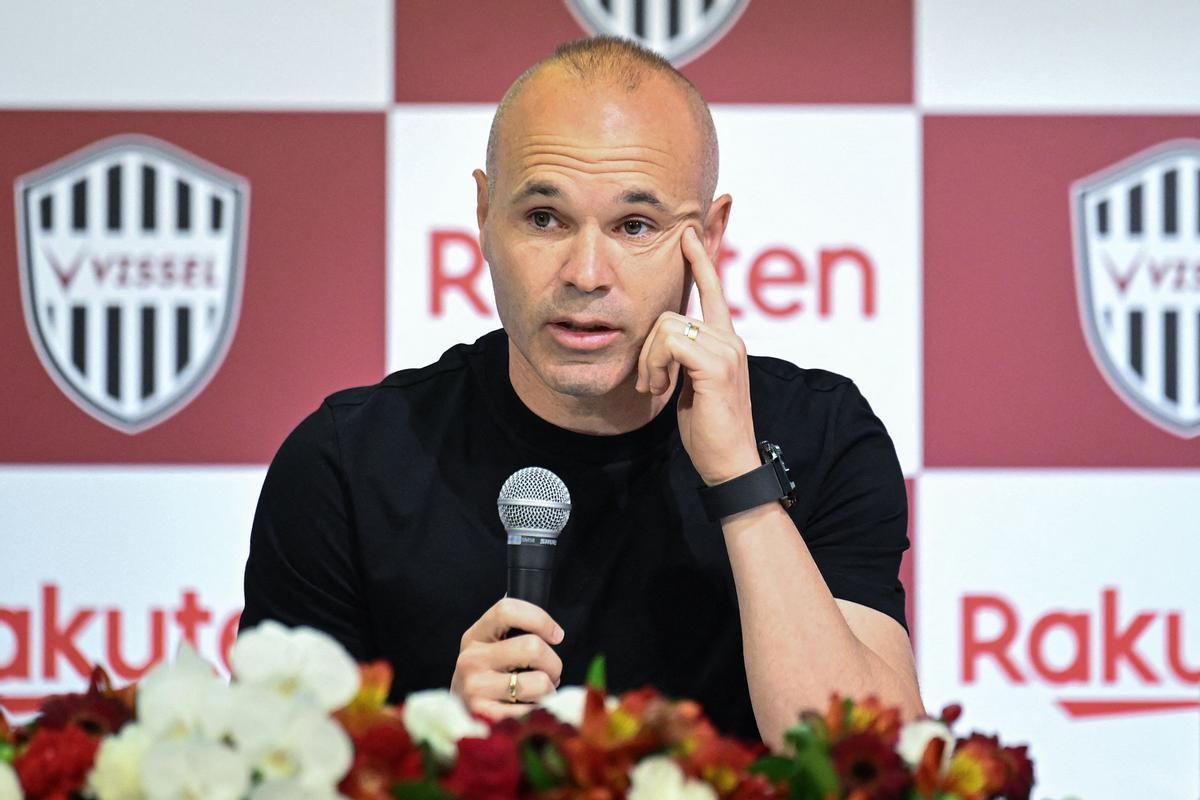 Iniesta deja el Vissel Kobe