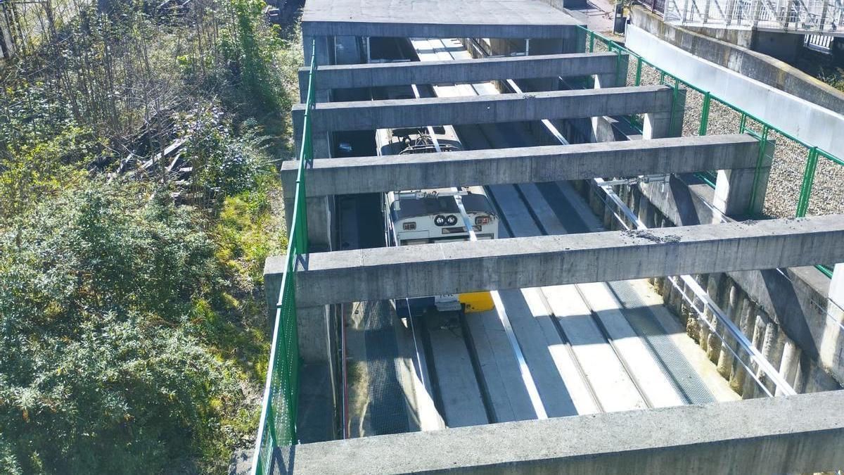 El soterramiento de Langreo, encarrilado: se intensifican las pruebas de circulación a mes y medio de su apertura a los viajeros