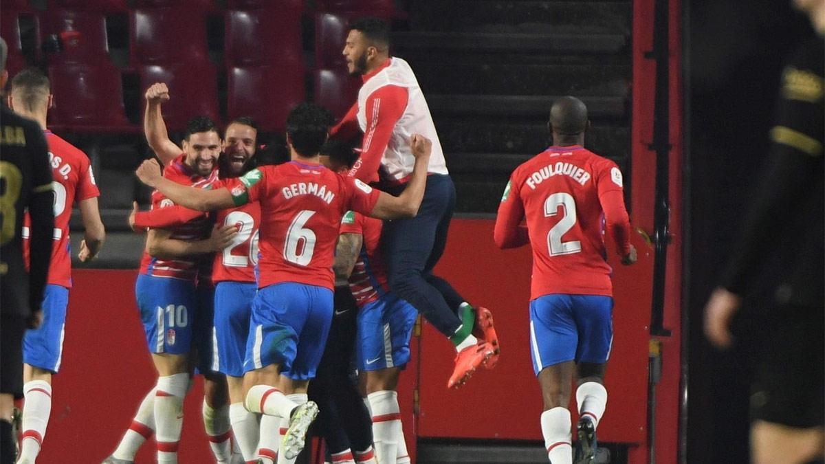 Las cantadas de Umtiti en los goles del Granada