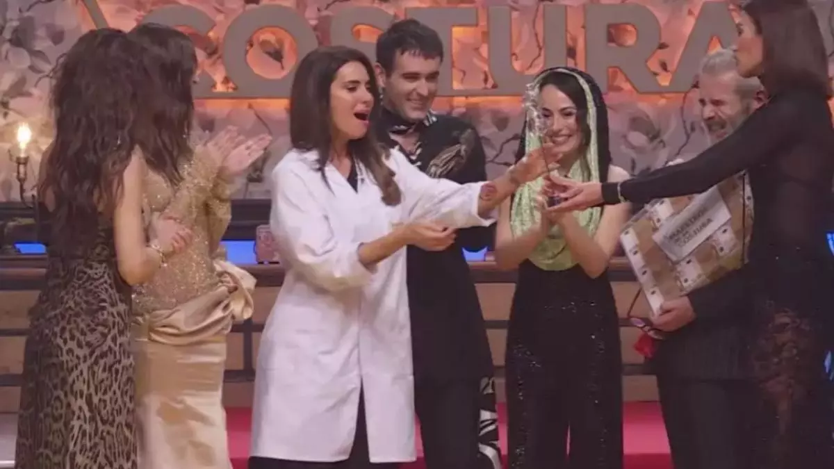 Pilar Rubio se convirtió en la ganadora de la primera temporada de 'Maestros de la Costura Celebrity'