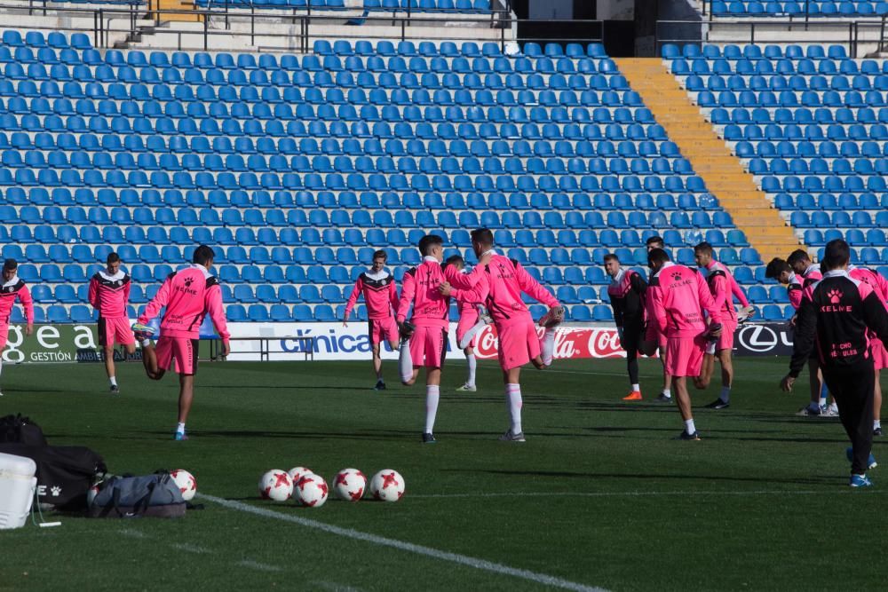 Primer entrenamiento del Hércules de 2018