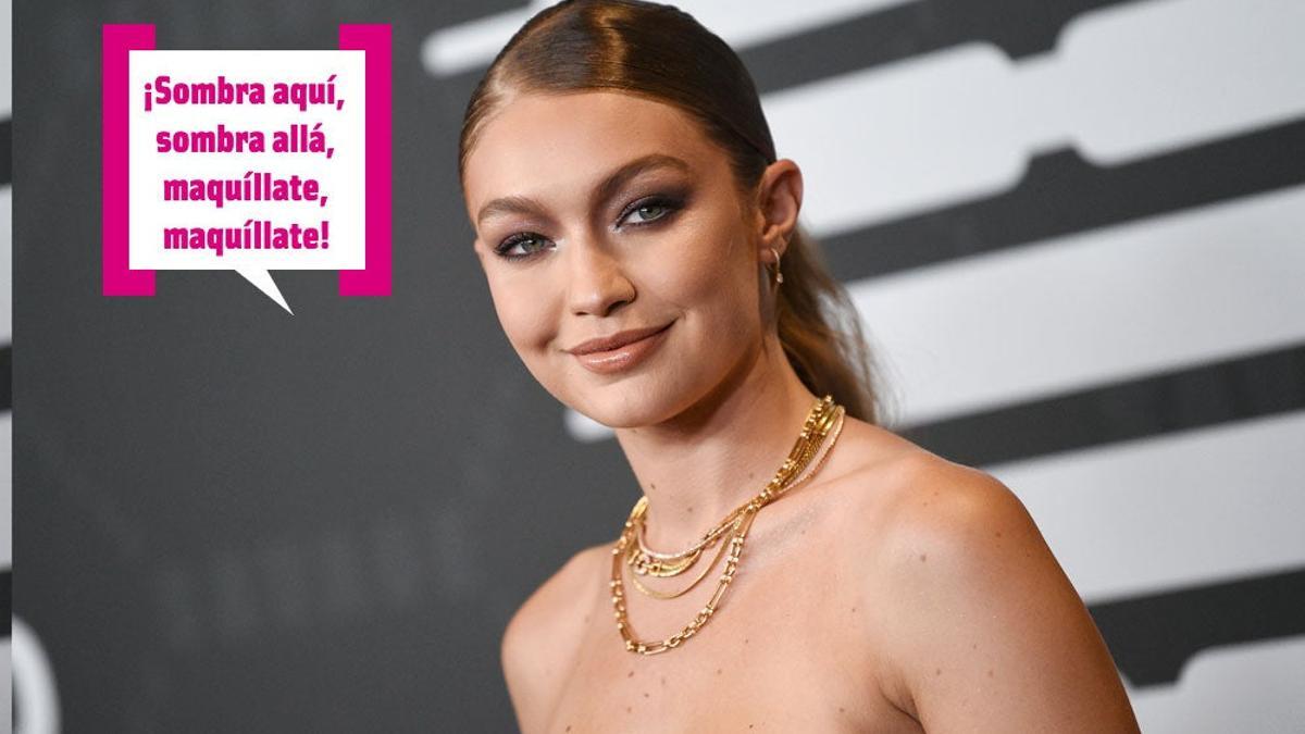 Gigi Hadid y su 'eyeliner' flotante