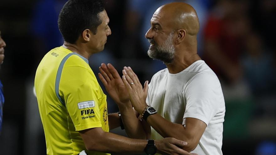 Guardiola pierde los papeles