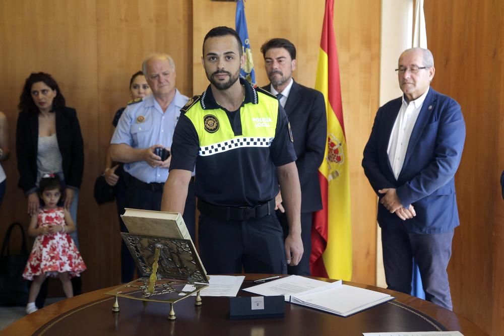 Más policías para Alicante