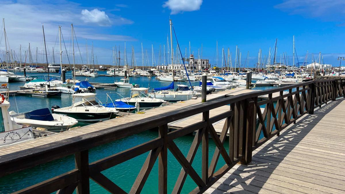 Puerto deportivo de Lanzarote.