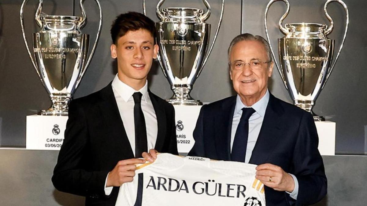 Arda Güler: “Cuando apareció el Madrid, el resto de las ofertas perdieron valor”.