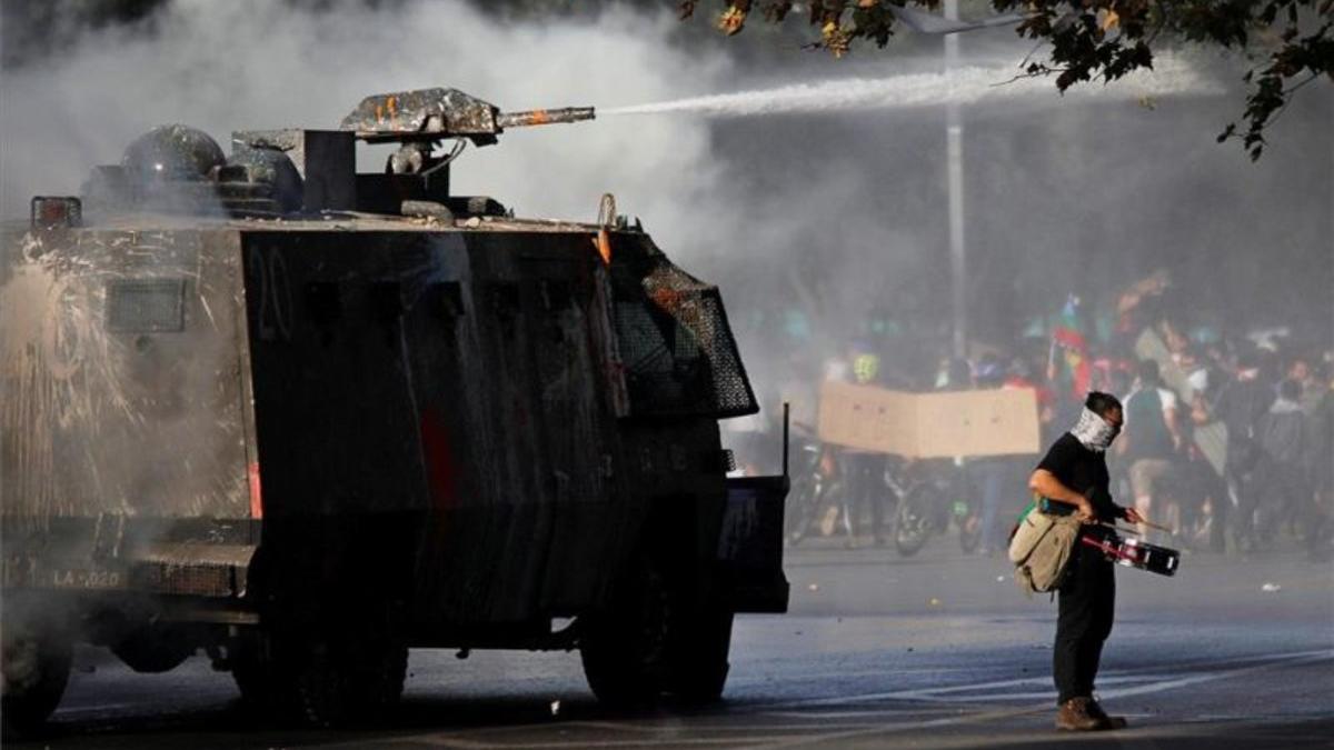 chile-enfrentamientos-protestas