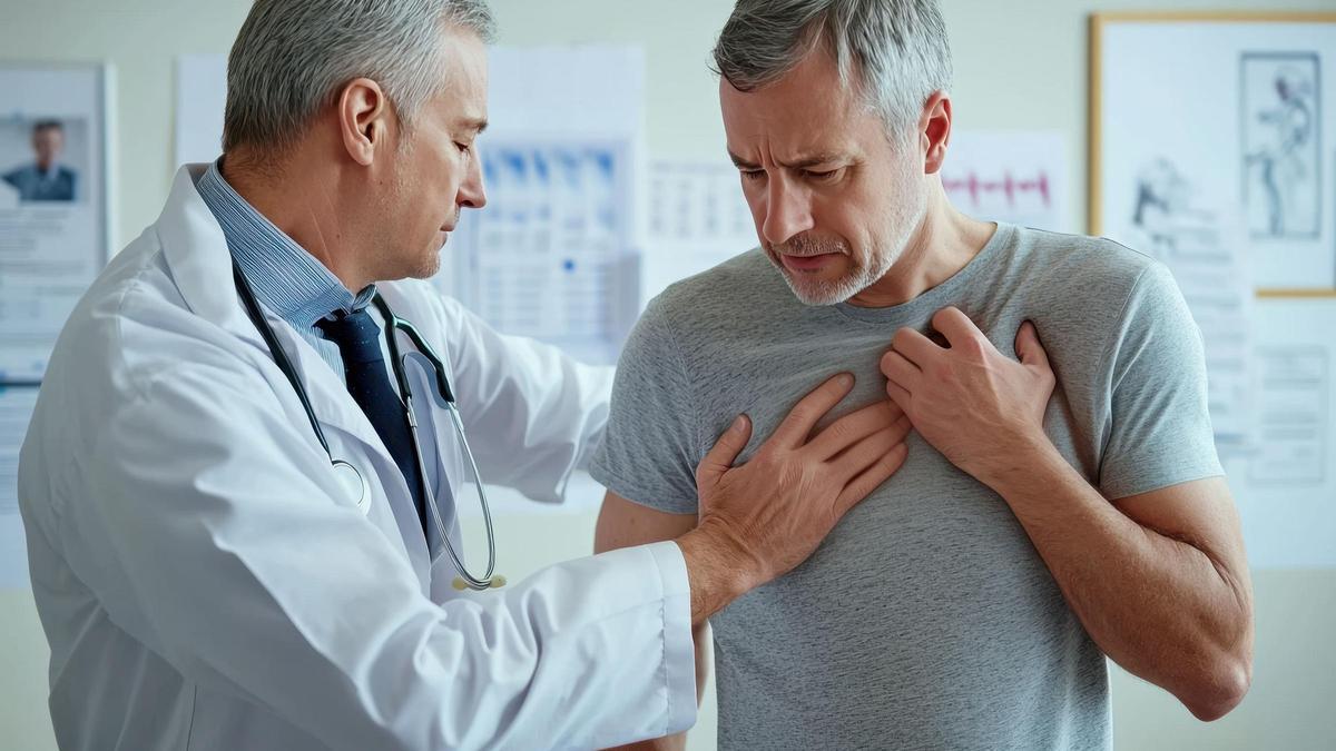 La ansiedad puede desencadenar una respuesta física que simula un ataque cardíaco, pero generalmente se trata de una tensión muscular o hiperventilación.