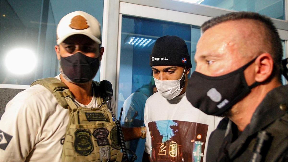 Gabigol fue detenido en fiesta en casino clandestino en Brasil