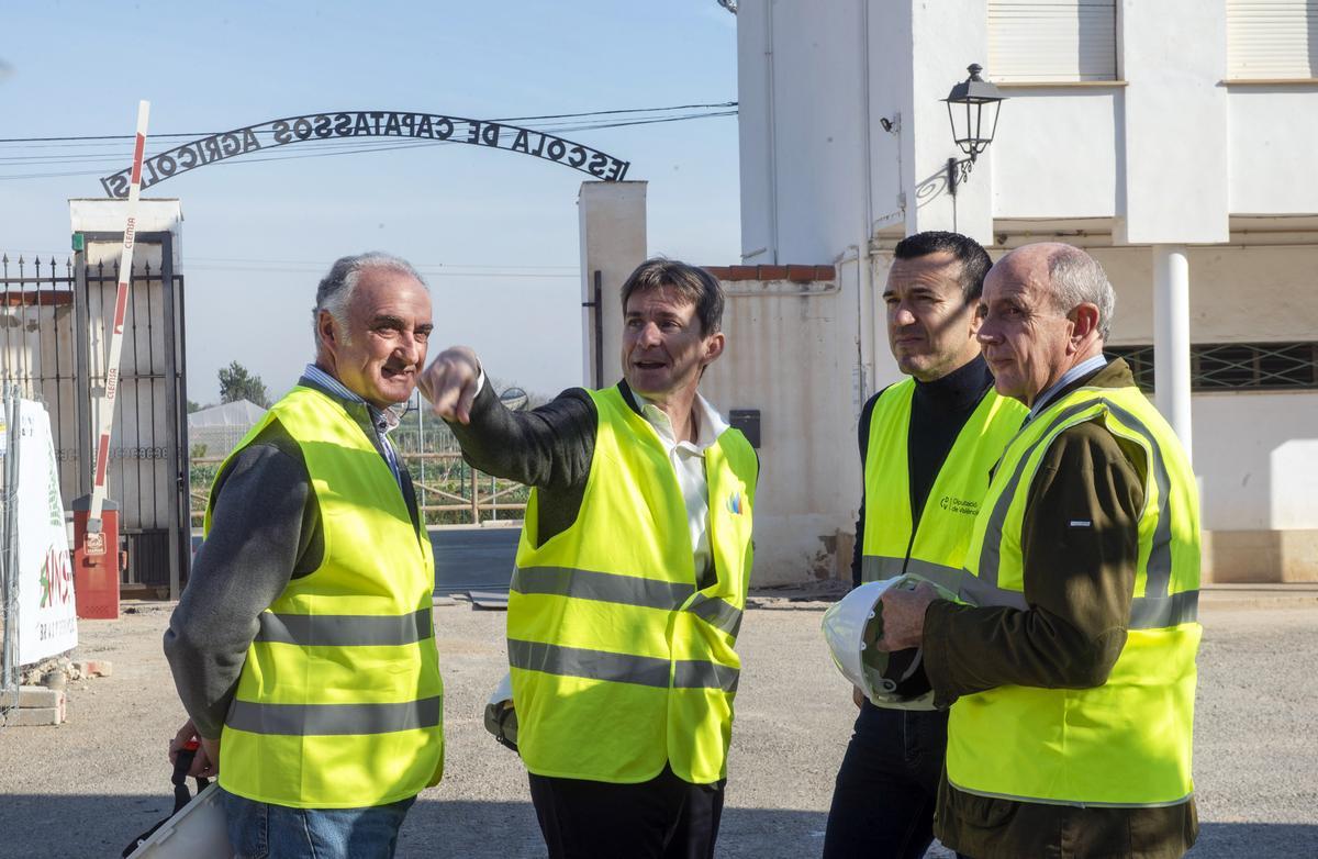 Visita obras Escuela Capataces Catarroja.