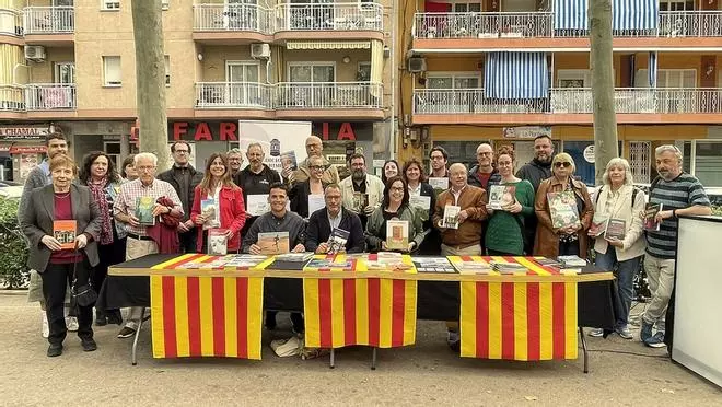 Les imatges de Sant Jordi a Blanes