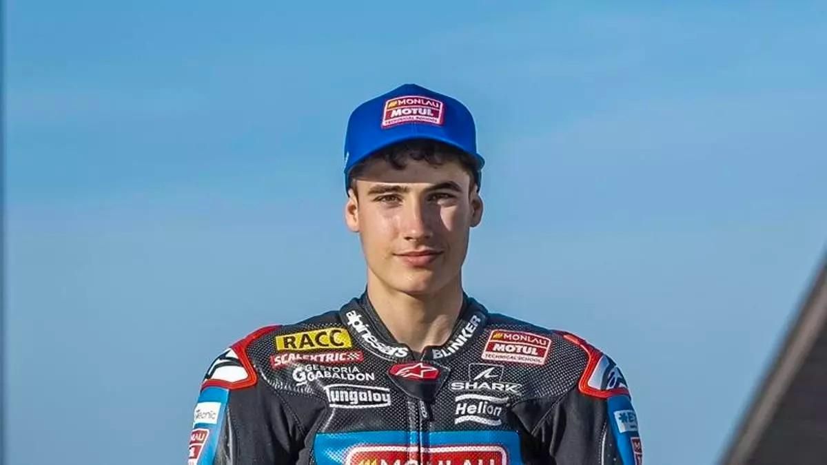 Muere a los 17 años la joven promesa del motociclismo catalán Pau Alsina