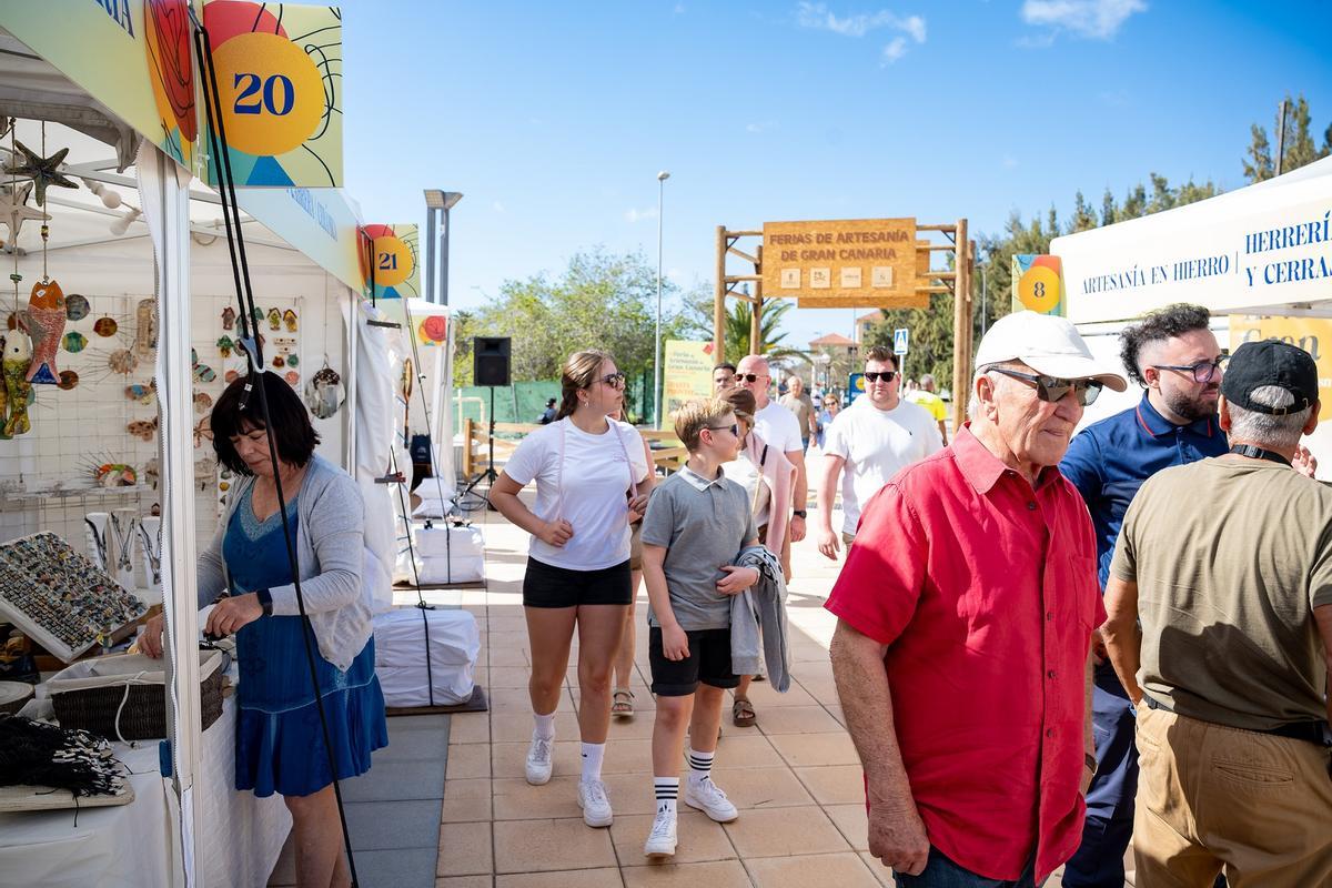 Feria de Artesanía de Maspalomas.