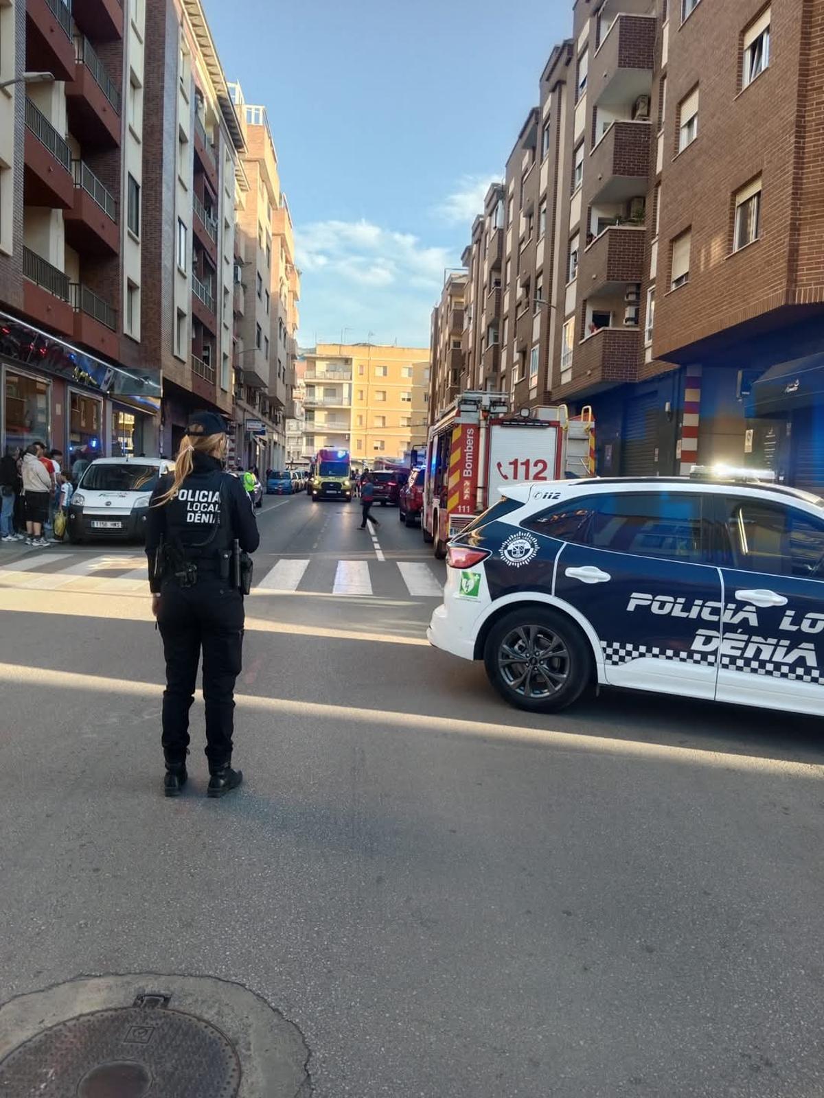 Salvan la vida a un conductor de una autocaravana que sufrió un infarto en Dénia.
