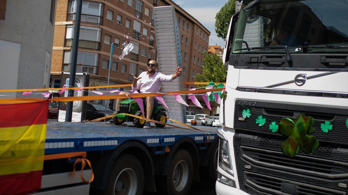 Los camioneros honran a San Cristóbal