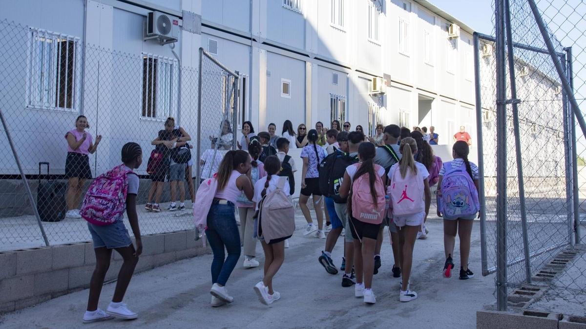 Inicio de curso en un Ceip de Algemesí