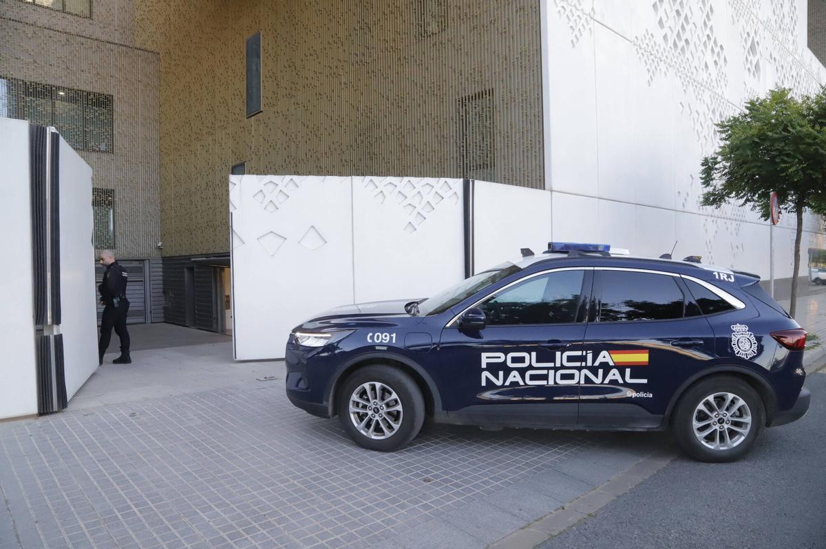 A.J.González Córdoba Crimen de la Fuensanta Pasa a disposición judicial el detenido de la Fuensanta Tulia asesinato violencia de género Ciudad de la Justicia Policía Nacional