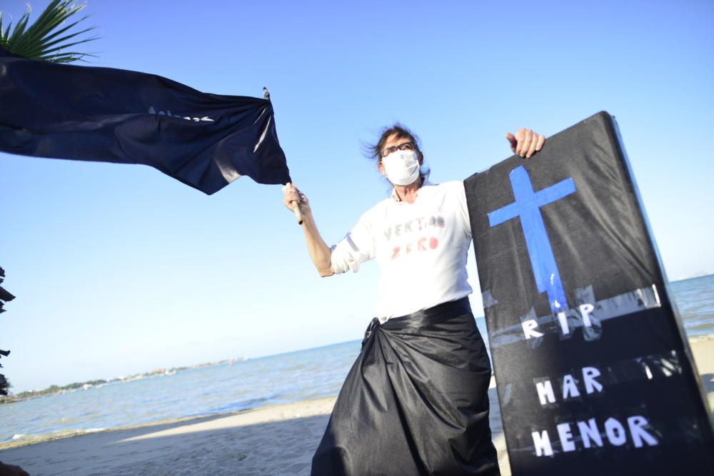 Manifestación contra el estado del Mar Menor