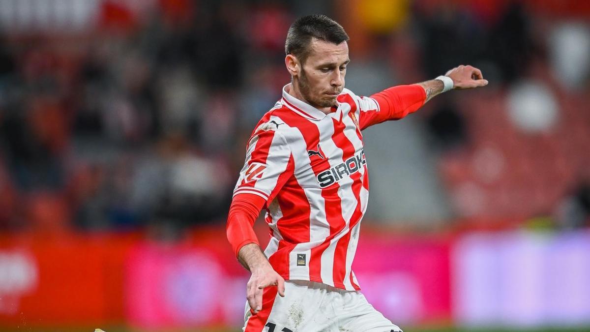 Dubasin con el Sporting de Gijón