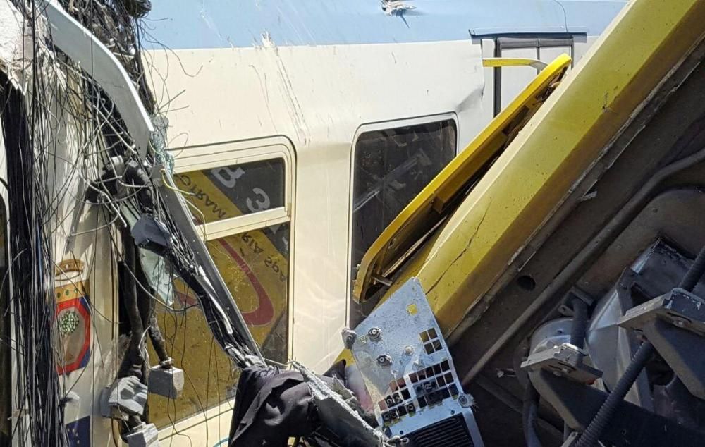 Accident de tren a Itàlia