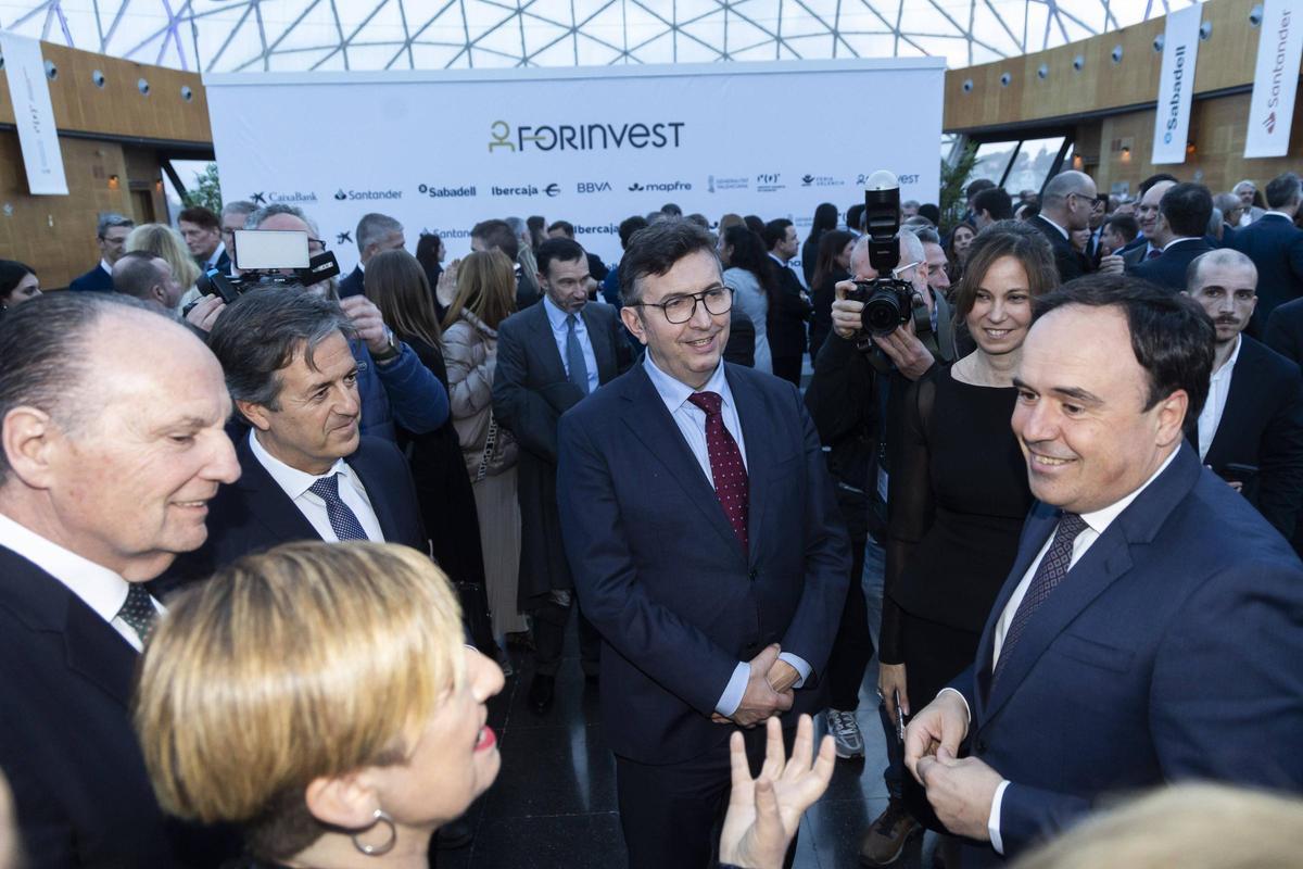 José Vicente Morata, Alejandro Bermejo, Vicente Lafuente y Pérez Llorca, en Forinvest