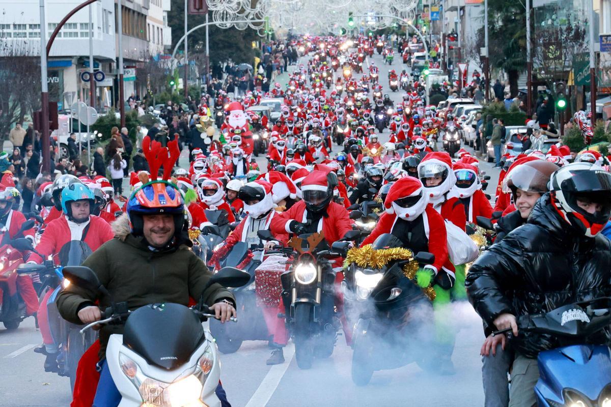 Miles de papanoeles invaden Vigo