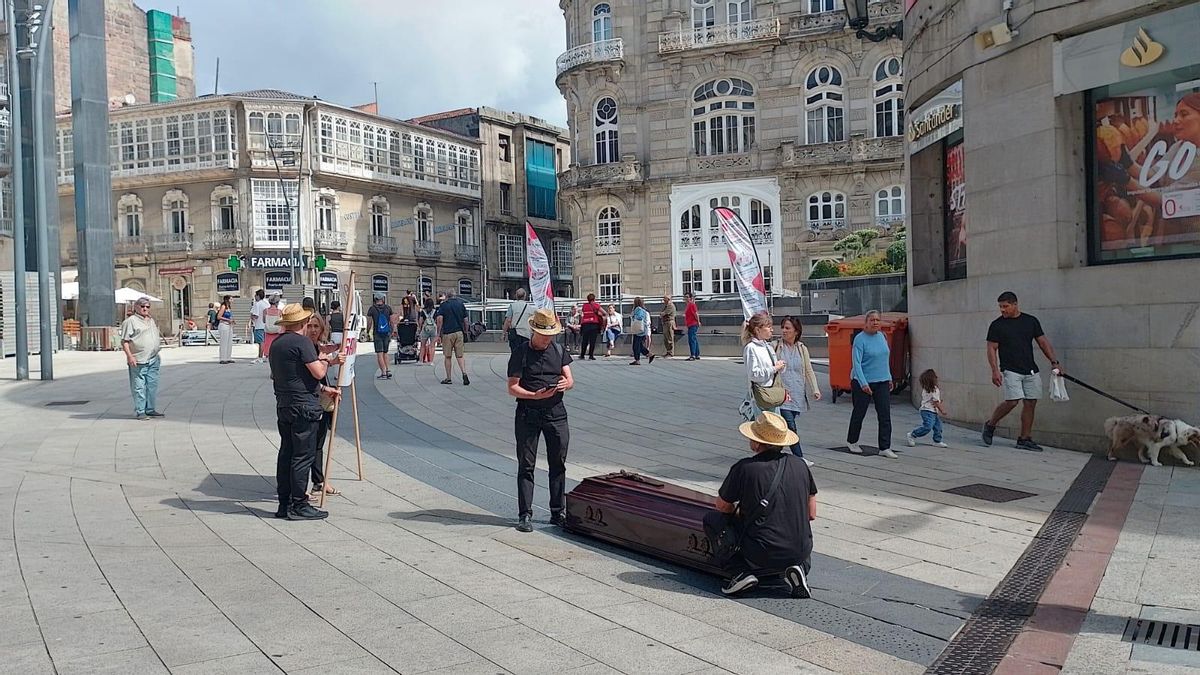 Las &quot;performance&quot; en Vigo