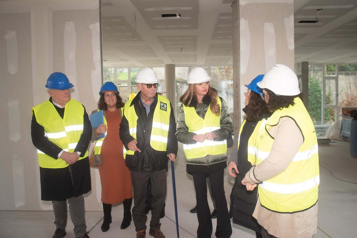 Visita institucional a la nueva sede de Adaceco en Eirís